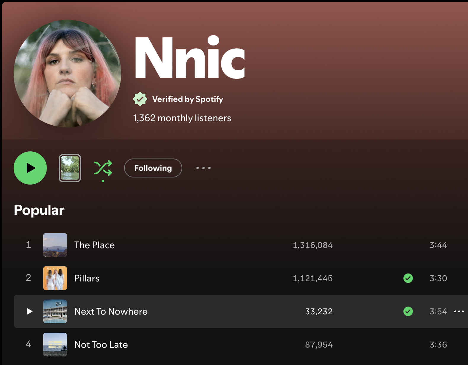 MY MUSIC — My music, released under the moniker Nnic.