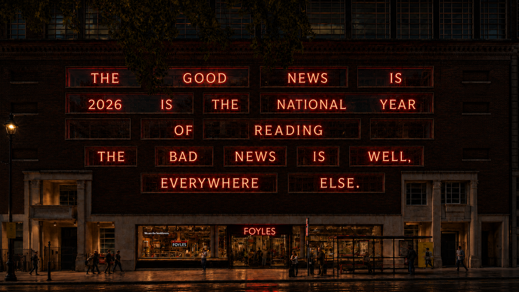 Foyles — Less phone, more Foyles.
